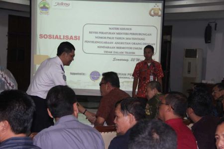 Sosialisasi Revisi PM 32 Tahun 2016