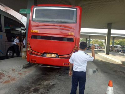 Kegiatan Ramp Check Terminal Banjarnegara 4 Juli 2018