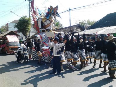 PAM Karnaval peringatan HUT RI ke 72 di Terminal Pracimantoro