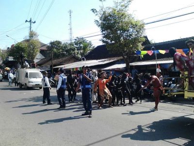 PAM Karnaval peringatan HUT RI ke 72 di Terminal Pracimantoro