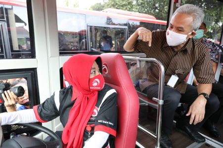 Peresmian Trans Jateng Rute Magelang - Purworejo