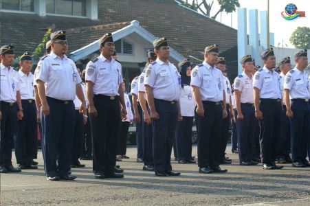 Upacara Peringatan Hari Perhubungan Nasional